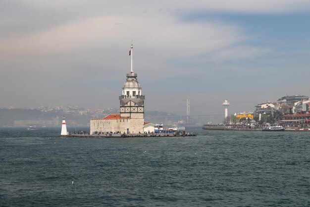 Torre das donzelas em Istambul Turquia