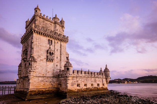 Foto torre de belém em lisboa