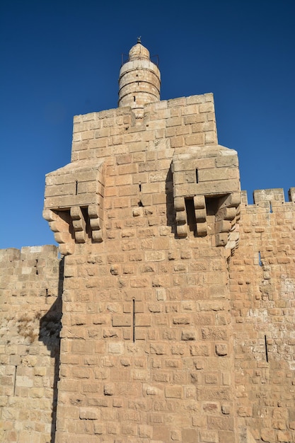 Torre de david de jerusalém na cidade velha