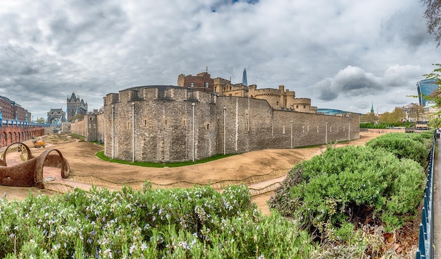 Torre de londres icônico palácio real e fortaleza inglaterra reino unido