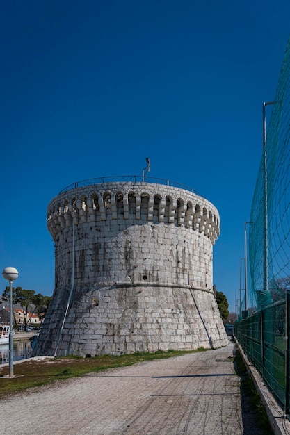 Torre de São Marcos na Cidade Velha de Trogir, Croácia