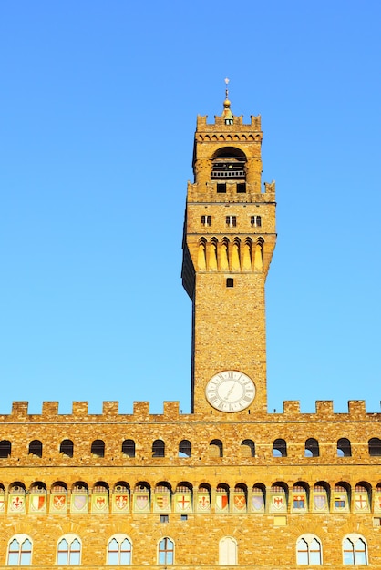 Torre do Palazzo Vecchio, Florença, Itália