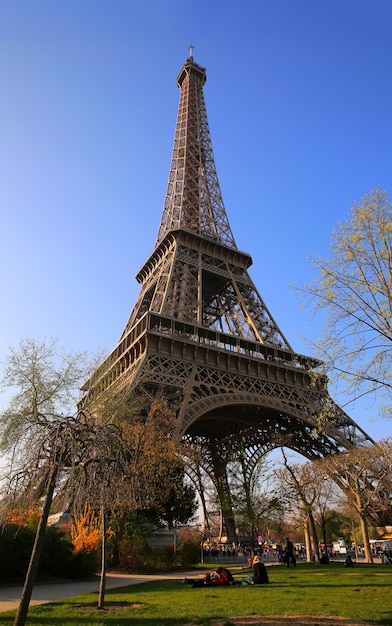 Torre Eiffel em Paris, França.