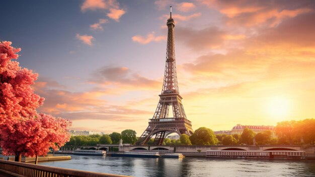 Torre Eiffel em Paris