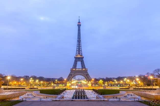 Torre Eiffel nascer do sol Paris