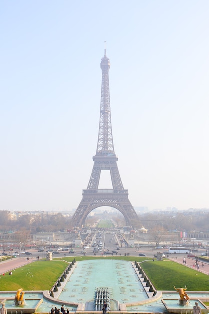 Torre Eiffel en París, Francia