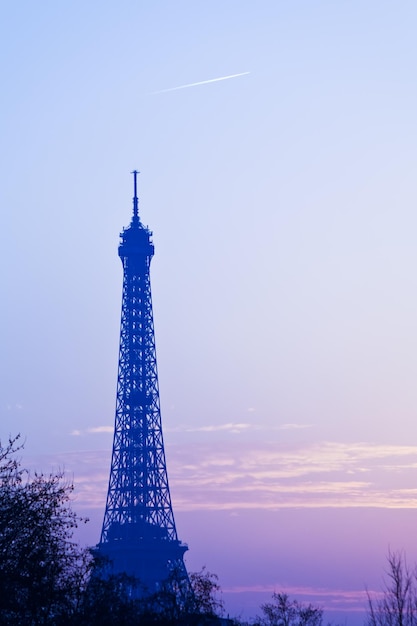 Foto torre eiffel en parís