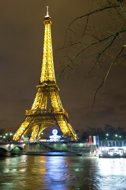 Foto la torre de eiffel