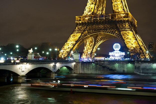 Foto la torre de eiffel