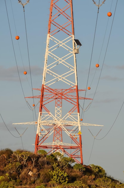 Torre de energía eléctrica