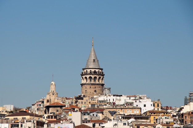 Torre Galata dos tempos bizantinos em Istambul