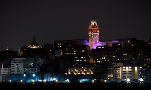 Torre Galata em Istambul, Turquia