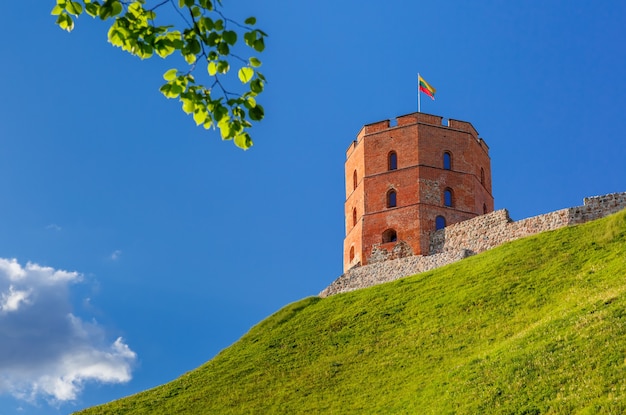 Torre Gediminas em Vilnius, Lituânia