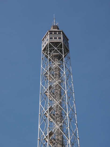 Foto torre littoria em milão