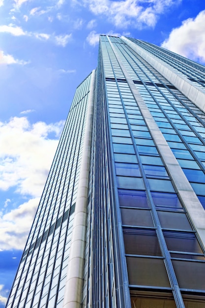 Torre Montparnasse no centro de Paris. França.