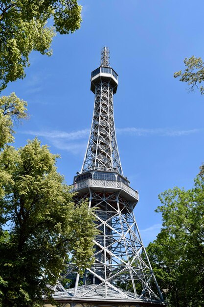 Foto la torre de observación de petrin