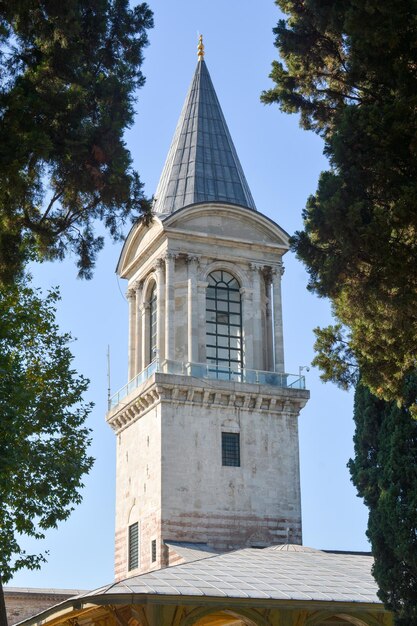 La torre del palacio de Topkapi