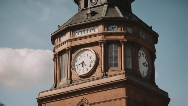 Foto la torre del reloj