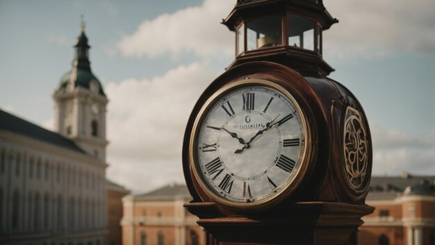 Foto la torre del reloj