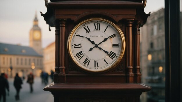 Foto la torre del reloj