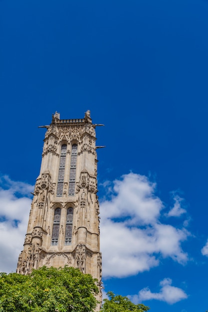 Foto torre saint jacques en parís