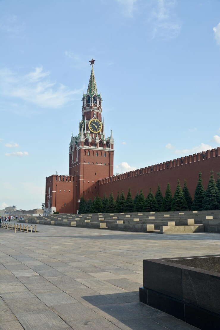 Torre Spasskaya do Kremlin de Moscou