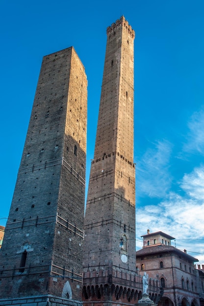 Torres gêmeas em Bolonha Itália