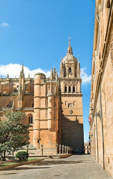 Torres de la universidad más antigua de Salamanca, España