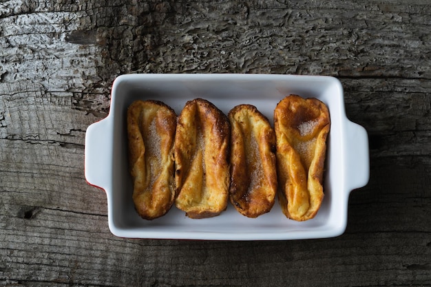 Torrijas Comida típica de España en Semana Santa Copiar espacio