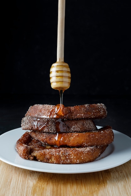 Torrijas con miel