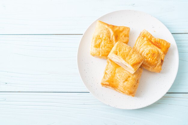 Torta caseira de palm toddy