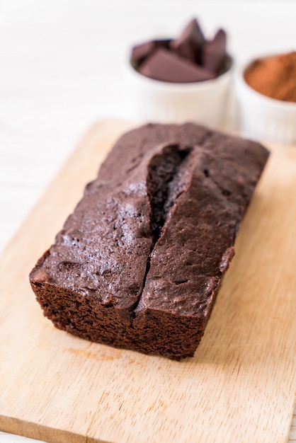 torta de chocolate brownie