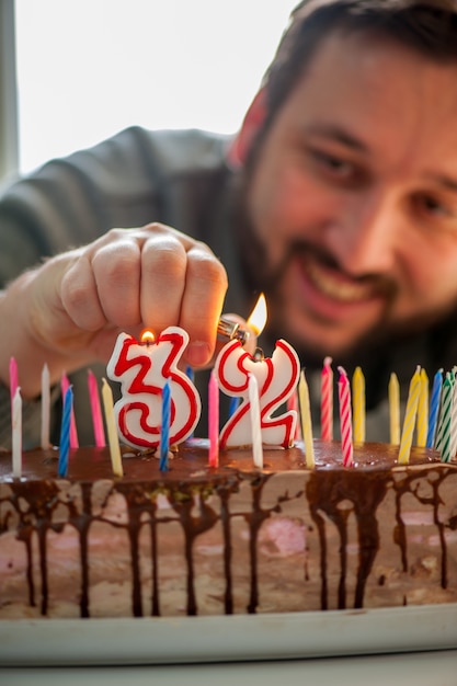 Torta de cumpleaños del padre