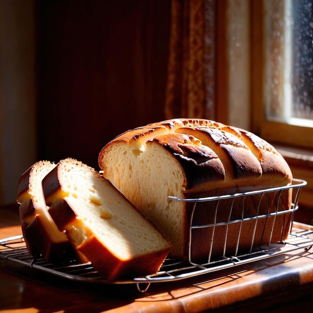 Foto torta da madeira torta tradicional popular de sobremesa doce