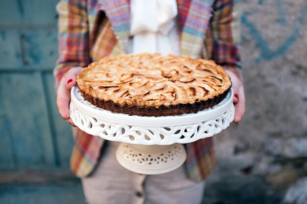 torta de maçã