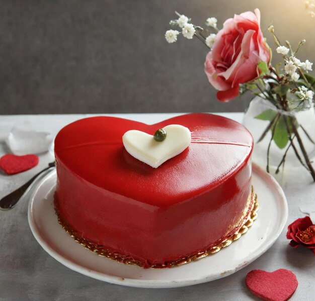 Foto torta de são valentim