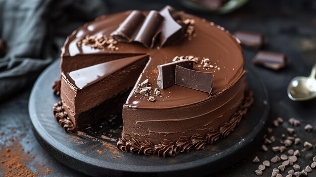 Torta de sonho de chocolate