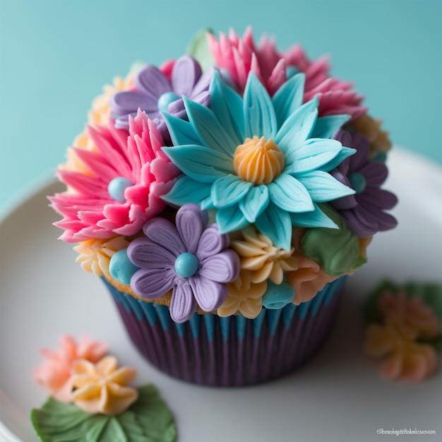 Torta de flores