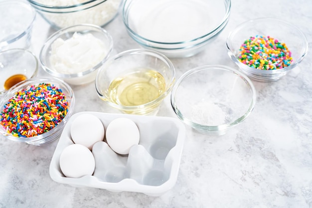 Torta Funfettti Bundt