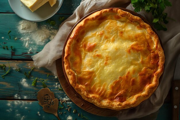 Torta de queso Tiropita