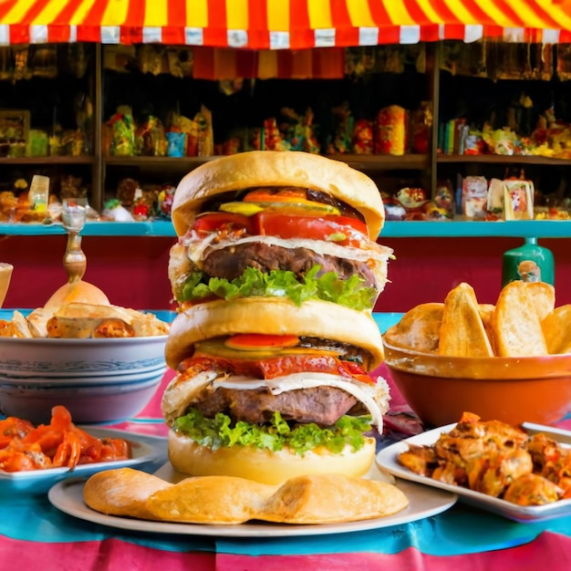 Tortas imagem de comida mexicana