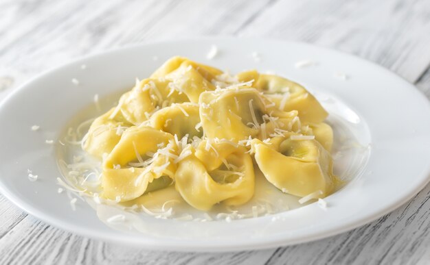 Tortelloni gefüllt mit Ricotta