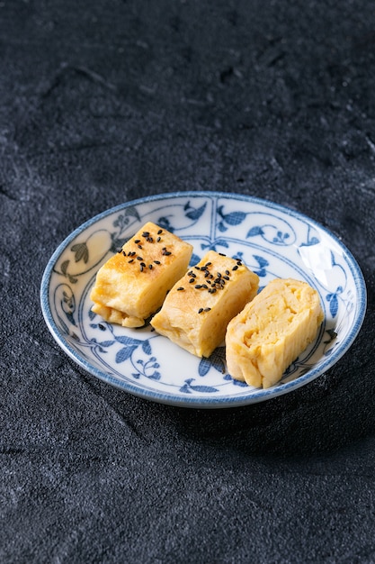 Tortilla Japonesa Enrollada Tamagoyaki