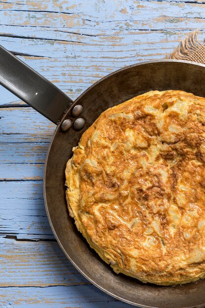 Tortilla de patata deliciosa