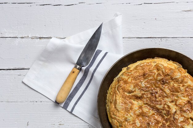 Tortilla de patata deliciosa