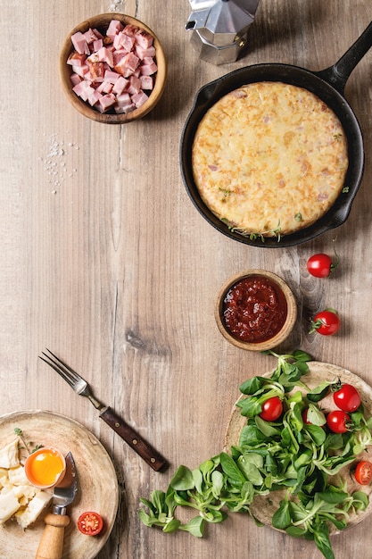 Tortilla De Patata Con Tocino