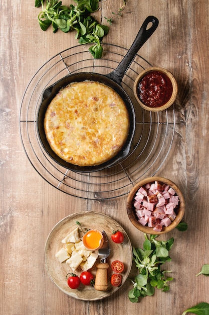 Tortilla De Patata Con Tocino