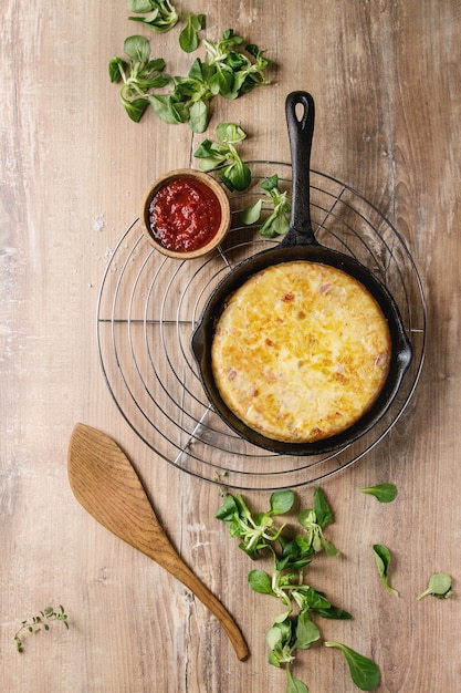 Tortilla De Patata Con Tocino