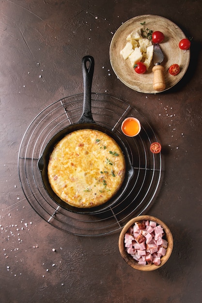 Tortilla De Patata Con Tocino