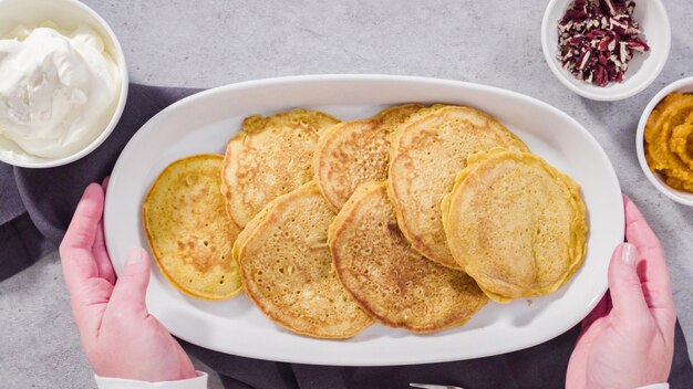 Tortitas de calabaza